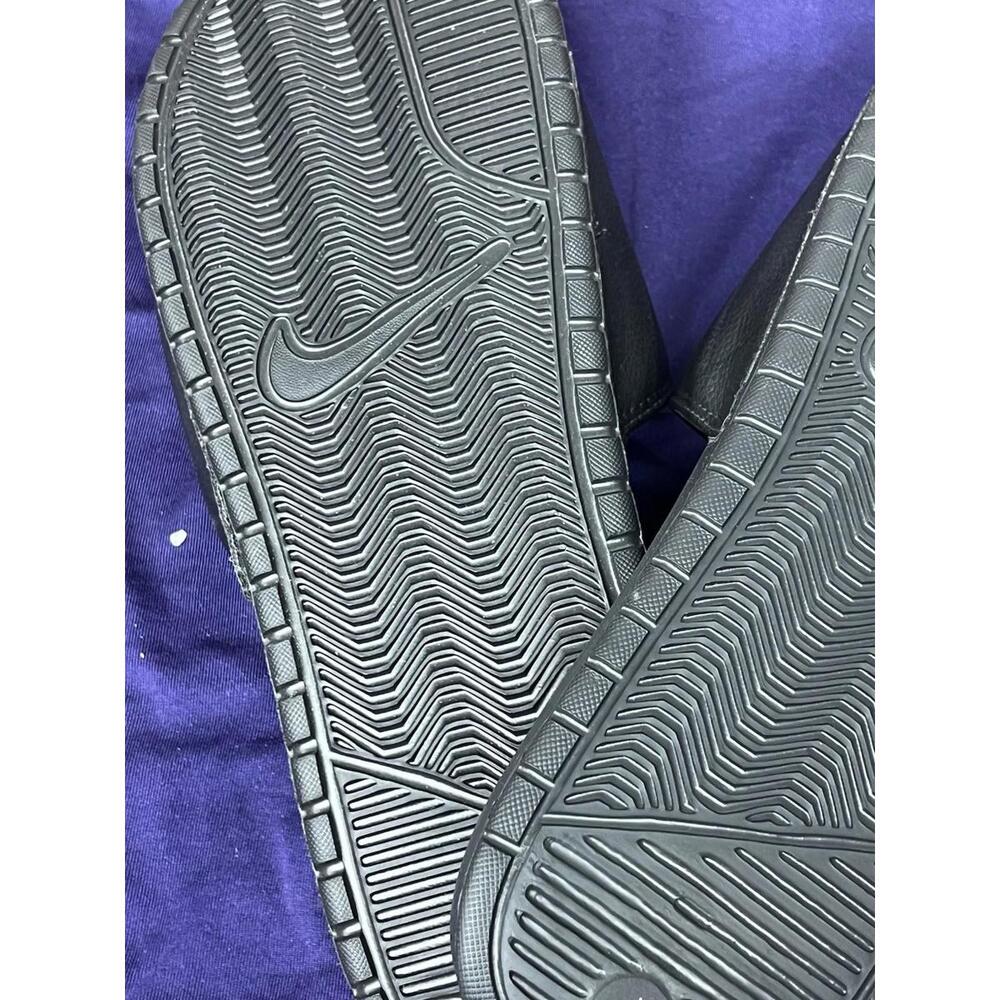 Nike Benassi 12 JDI Black/White Men Slides Sandal 343880090 - Picture 8 of 10